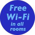 Free WiFi in all rooms