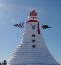 snow-woman image
